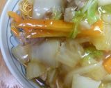 長崎皿うどん(オイスターソース味)作り方7写真