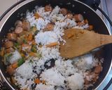 一人の時の残り物焼飯作り方4写真