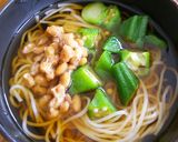 ネバネバ3兄弟で素麺。作り方3写真