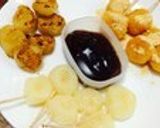材料2つ！ヘルシー♪豆腐のお団子デザート作り方19写真