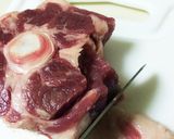 ハワイごはん オックステールスープ作り方1写真