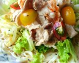 納豆オクラ長芋盛り☆orぶっかけそうめん作り方10写真