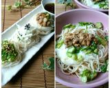 簡単ランチ☆ごま油香るそうめんチャンプル作り方15写真