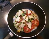 フライパンで大変身♪そうめんがピザに!?作り方6写真