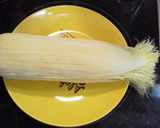 簡単♪レンジで5分 とうもろこし チン作り方1写真