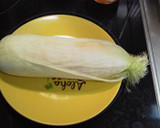 簡単♪レンジで5分 とうもろこし チン作り方4写真