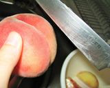 桃もおススメ～甘い果実酒♡もも酒♪作り方4写真