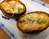 坊ちゃんかぼちゃのまるごとグラタン作り方9写真