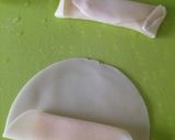 簡単★餃子の皮で大葉チーズ巻き揚げ♥︎作り方3写真