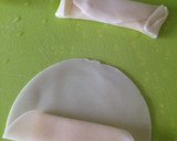 簡単★餃子の皮で大葉チーズ巻き揚げ♥︎作り方3写真