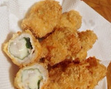 簡単★餃子の皮で大葉チーズ巻き揚げ♥︎作り方6写真