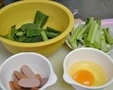 簡単だけど美味しい!ウイニーの炒め合わせ作り方1写真