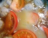 グリコラーメンスープでトマト肉団子スープ作り方7写真