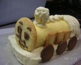トーマス風デコレーションケーキ♪作り方9写真
