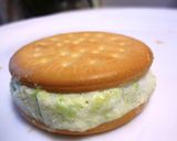 野菜アイスクッキーサンド☆アボガド作り方5写真