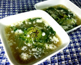 *冷え対策に* 生姜と卵白のスープ作り方6写真