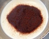 冷たいコーヒーチョコクリーム作り方5写真
