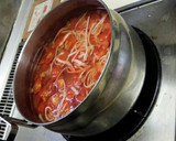 トマトとセロリの中華風スープ作り方5写真