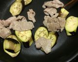 豚肉とナスの焼肉のタレ炒め作り方2写真