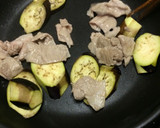 豚肉とナスの焼肉のタレ炒め作り方2写真