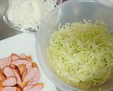 ロールパンで焼きそばパン作り方1写真