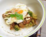 火を使わず!てりたまアボカド丼☆ずぼら飯作り方6写真