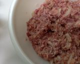 揚げない!ハンバーグのたね肉団子作り方2写真