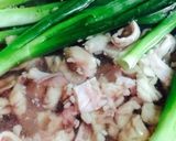 牛モツの下茹で作り方1写真