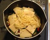 唐辛子のチーズ煮込み作り方4写真