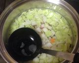 ウインナーとたっぷり野菜のカレースープ♬作り方4写真