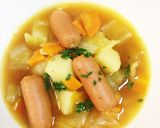 ウインナーとたっぷり野菜のカレースープ♬作り方6写真