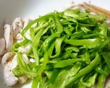 さっぱり♪鶏胸肉とピーマンの酢っぱ炒め作り方4写真