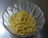 納豆冷製パスタ☆レモン風味作り方5写真