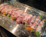 野菜とふだ肉巻き♡作り方3写真