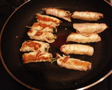 豚ロースでみょうがとシソ巻き♪作り方5写真