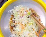ラーメンスープでドレッシングサラダ作り方3写真