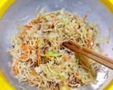 ラーメンスープでドレッシングサラダ作り方4写真