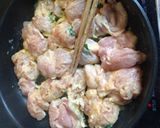 モモ肉味噌バジル作り方2写真
