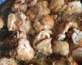 モモ肉味噌バジル作り方4写真