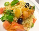 めんつゆでイタリアン＆和風　冷製パスタ♪作り方9写真