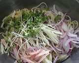 こぶ茶味の冷製パスタ作り方3写真