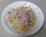 こぶ茶味の冷製パスタ作り方4写真