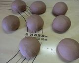 ★均等にチョコチップ★ココアベーグル作り方1写真