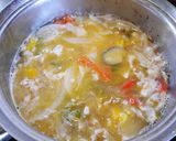 洋風☆野菜たっぷり！味噌煮込みうどん作り方7写真