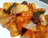 高野豆腐で酢豚風作り方7写真