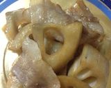 簡単☆蓮根ジューシー炒め！作り方4写真