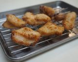 カラッと揚がる☆鶏むね肉の唐揚げ作り方4写真