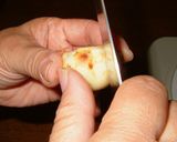 鶏肉と里芋の揚げ煮作り方1写真