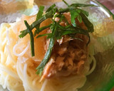 簡単☆ツナと大根おろしのさっぱり素麺作り方3写真