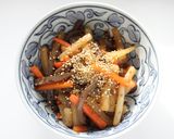 簡単!コンニャクと大根と人参のきんぴら作り方7写真